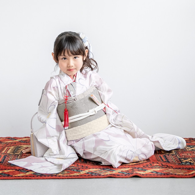 7歳七五三セット　ピンク系着物　草履バッグ付き 7歳七五三セット ピンク系着物 草履バッグ付き 七五三 草履