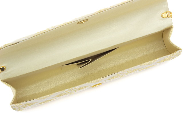 和装用 礼装 佐賀錦 M〜Lサイズ 留袖用 日本製 草履バッグ ゴールド