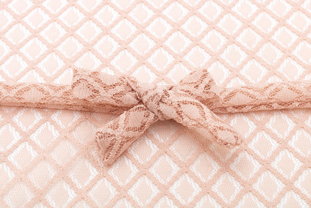 羽織 着物 レディース 洗える ピンク 菱 レース 単衣 カジュアル 春先