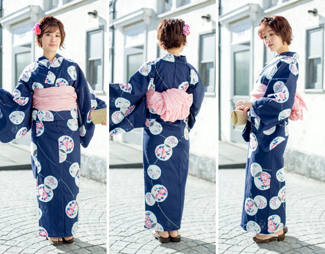 レトロ 浴衣 帯セット Tika 浴衣 レディース セット レトロ 安い 20代 30代
