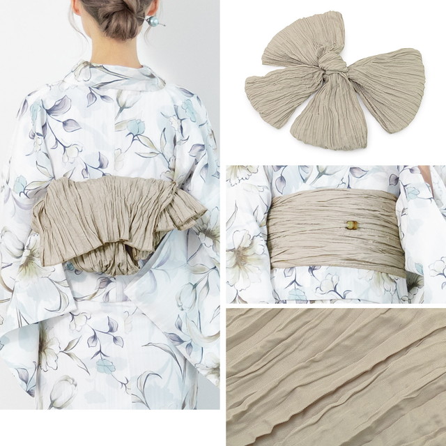 浴衣 セット レディース 浴衣セット 兵児帯 2023新作 大人 3点セット