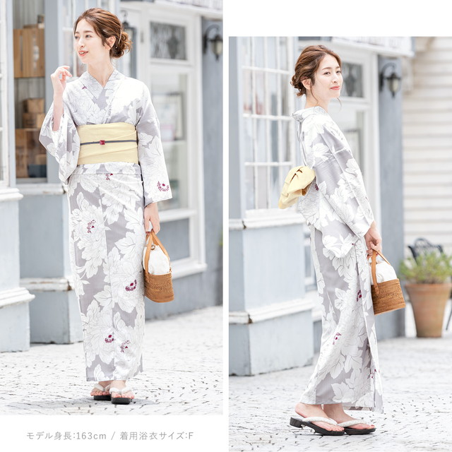 浴衣 黒地 白い牡丹の花 ☆タグ付き新品未使用です z1-mykt0244mb_3.jpg