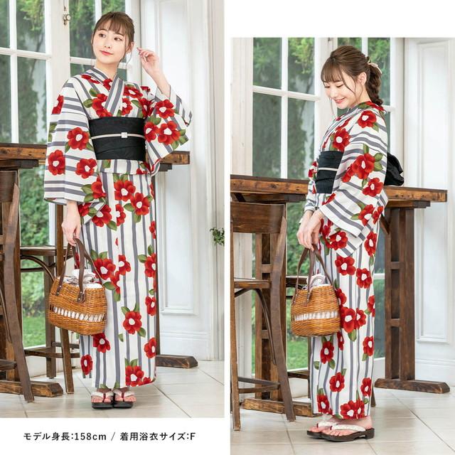 浴衣　レトロモダン ストライプ 花 z1-mykt0221ad_1.jpg