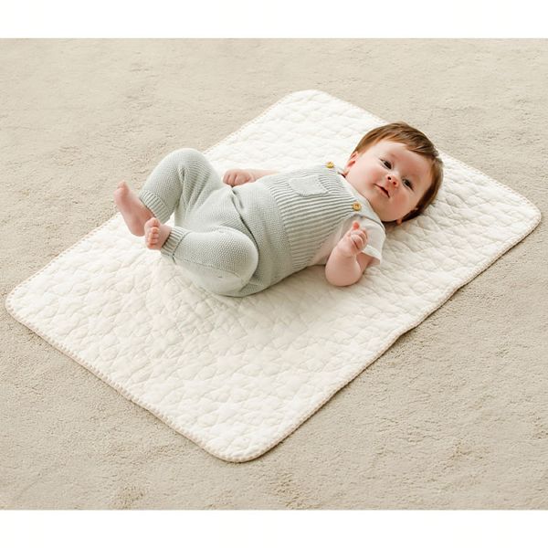 ディーバイダッドウェイキルトギフトマットSサイズ出産祝いイブル･ステッチマットSダッドウェイ