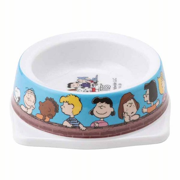 スリーアローズペット用スヌーピーキャラクター可愛いPEANUTS食器滑り止め付き犬猫SNOOPYスヌーピーフードボウルM
