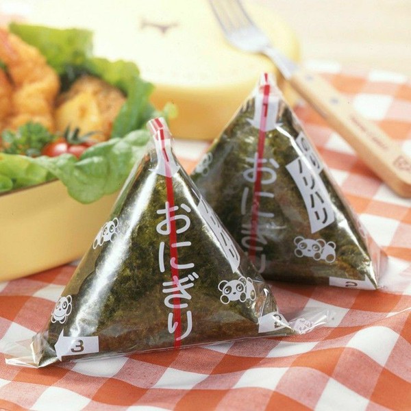 おにぎりおにぎりシートラップお弁当保存レジャー遠足通勤通学持ち運びパンダコンビニタイプおにぎりシート120枚入