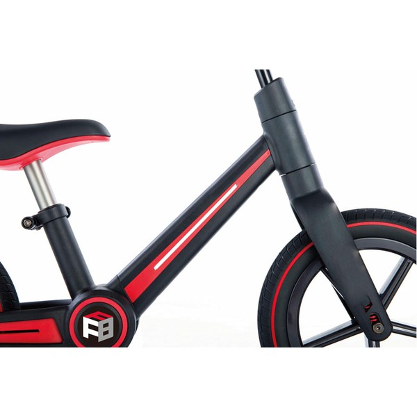 エムアンドエムキックバイクシンプルデザイン折りたたみハンドル高さ調節ノーパンクタイヤキッズバイク自転車キッズ子供FFB12 