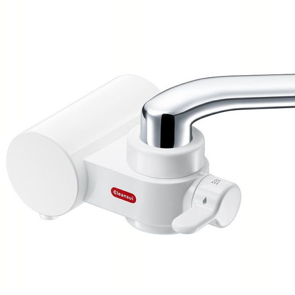 浄水器直結型節水クリンスイエコカートリッジ式ろ過おいしい水蛇口直結型浄水器ホワイト三菱ケミカル