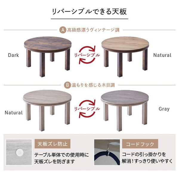 こたつテーブルセット円形布団省スペースこたつこたつ布団セット省スペースこたつテーブルヴィンテージ【販売指示後カートアップ】省スペースこたつ布団セット丸型