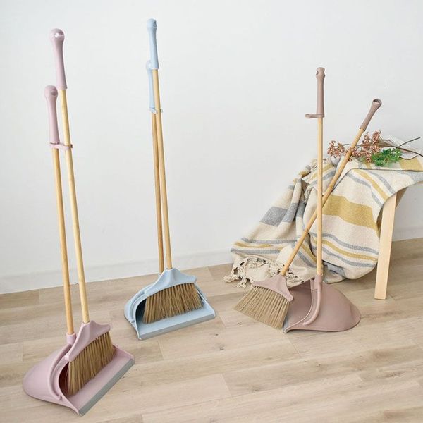 ほうきちりとりかわいいおしゃれ新生活おそうじ掃き掃除玄関セットベランダklockaブルーム&ダストパン 