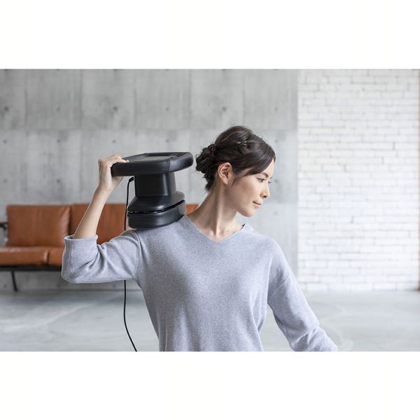 スライヴTHRIVEマッサージャーマッサージ器首肩腰背中広範囲ハンディマッサージハンディハンディマッサージャーブラック 