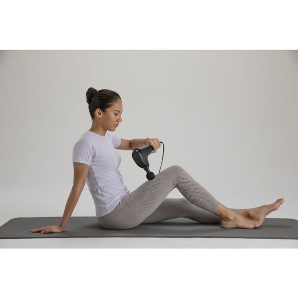 スライヴTHRIVEマッサージャーマッサージ器ガン首肩リリース足ハンディマッサージハンディハンディマッサージャーブラック 