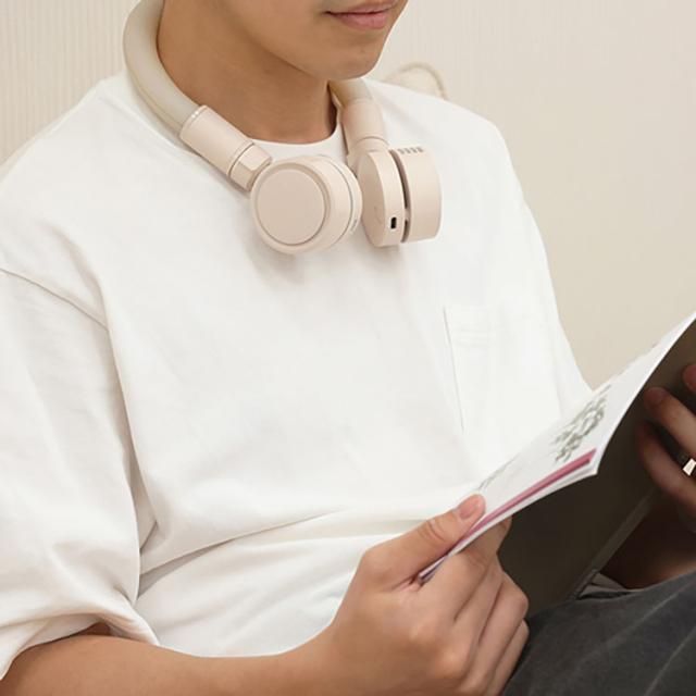 首掛け扇風機ネッククーラーネックファン首掛け扇風機ネックおしゃれ持ち運び小型扇風機風力調節携帯扇風機ミニ扇風機かわいい首掛け扇風機ネッククーラーネックファンiFanCoolNeck 