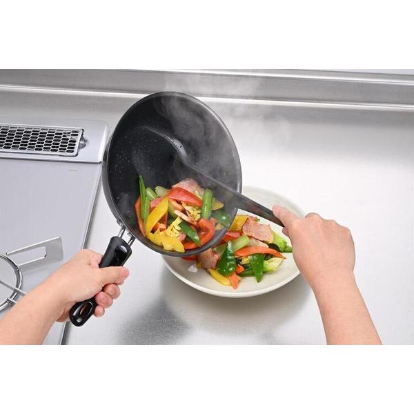 燕三条鉄製いため鍋深型フライパンチャーハン中華鍋燕三条鉄製ミニいため鍋20cm下村企販 