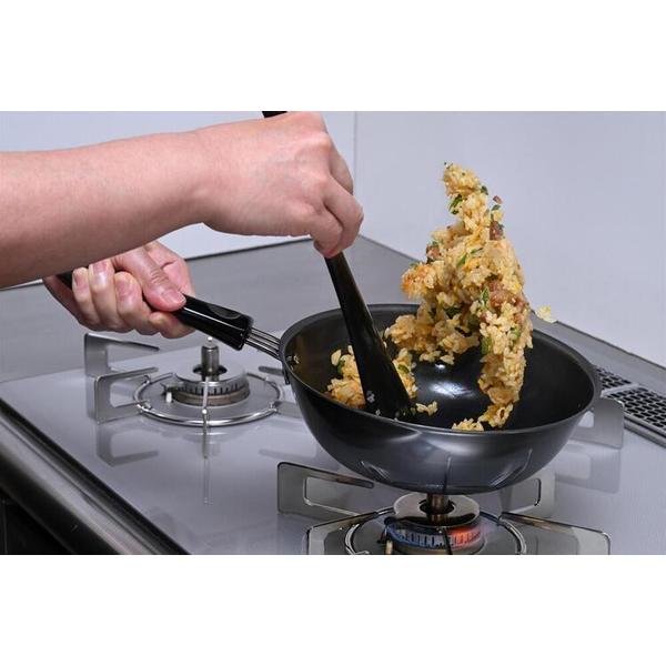 燕三条鉄製いため鍋深型フライパンチャーハン中華鍋燕三条鉄製ミニいため鍋20cm下村企販 