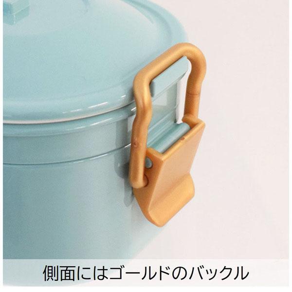 ランチボックス弁当箱一段弁当箱バックルレディース女子2段弁当おしゃれかわいい抗菌清潔安心バクテキラーランチボックス弁当箱一段弁当箱ステイプル抗菌タイトロックランチ2段サブヒロモリ