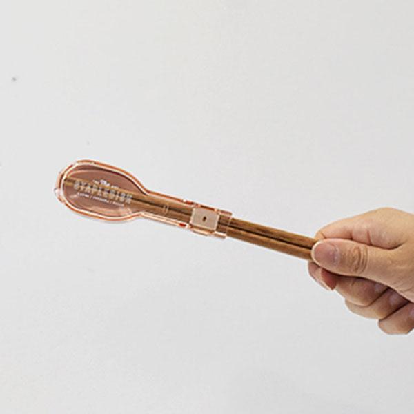 箸スプーンケースコンビセット弁当ランチグッズマイ箸マイカトラリー抗菌安心食洗機箸スプーンケースステイプル抗菌コンビセット＆ハーフケースLサブヒロモリ