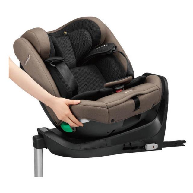 おでかけチャイルドシートコンビ10才頃まで使えるロングユースR129ISOFIX固定回転コンパクトクルムーヴロングR129エッグショックEAコンビ 