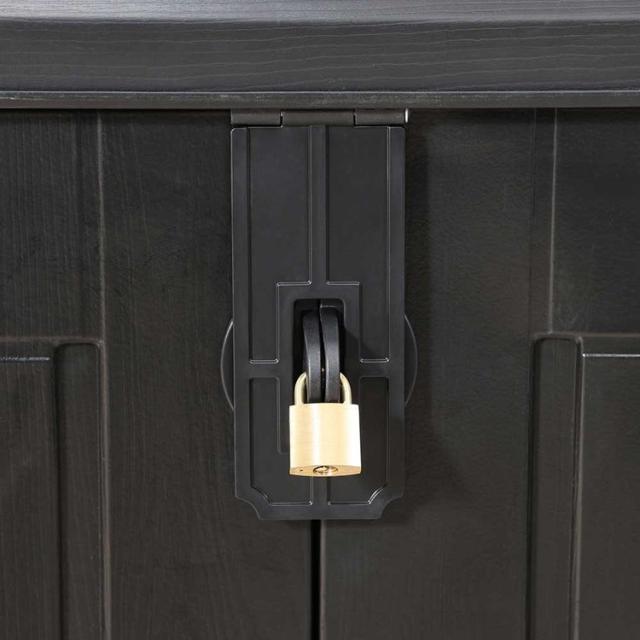 屋外収納庫ガーデンストレージ収納庫アウトドア収納屋外大容量鍵穴付き収納玄関ガーデン屋外収納庫(ガーデンストレージ)