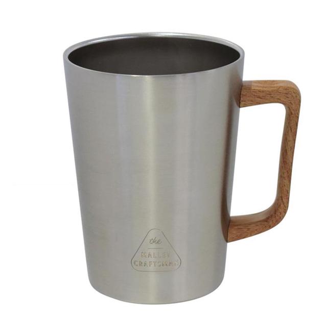 ステンレスタンブラーコンビニコーヒー保冷タンブラー結露予防デスクワーク真空二重構造保温タンブラーマリット　ハンドル付ステンレスタンブラーサブヒロモリ 