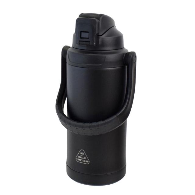 水筒2リットル保冷ボトルステンレスボトル大容量部活アウトドアスポーツジャグ大容量ワンタッチマリット ステンレスワンプッシュ直飲みボトル2Lサブヒロモリ