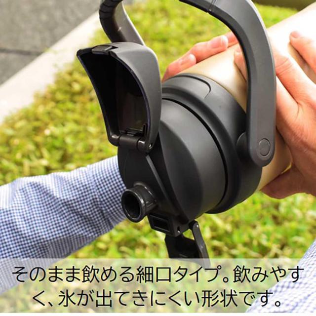 水筒2リットル保冷ボトルステンレスボトル大容量部活アウトドアスポーツジャグ大容量ワンタッチマリット ステンレスワンプッシュ直飲みボトル2Lサブヒロモリ