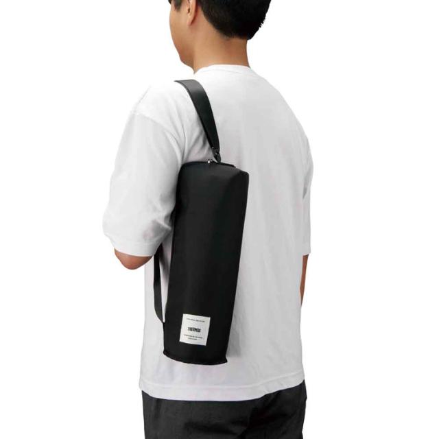 さーもすTHERMOS水筒ケースボトルポーチ袋持ち運び保護ショルダー付手洗い可能サーモス水筒用ポーチ保冷断熱保冷マイボトルポーチ1.5L 