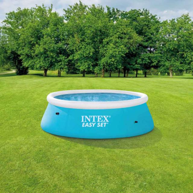 ビニールプール大型家庭用プール庭AGPワンタッチ組み立て不要遊具イージーセットプールINTEX 