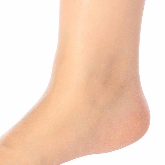 パンティストッキング無地コンジュゲートゾッキパンティ部メッシュ編みマチ付きネーム付き足型セットつま先セミスルーUV吸収抗菌防臭レディース女性婦人パンストストッキングサラッと心地いい涼感無地パンティストッキングコンジュゲートゾッキ(140-3111)福助株式会社 