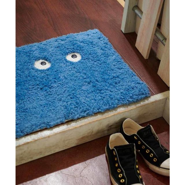 コーナーマットマットバスマットANDPACKABLEアンドパッカブルインテリアタフトマットフライングモンスター目玉テクノプライムコーナーマットフライングモンスター株式会社テクノプライム