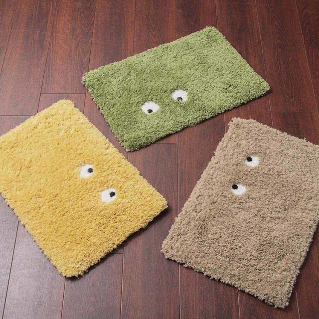 コーナーマットマットバスマットANDPACKABLEアンドパッカブルインテリアタフトマットフライングモンスター目玉テクノプライムコーナーマットフライングモンスター株式会社テクノプライム