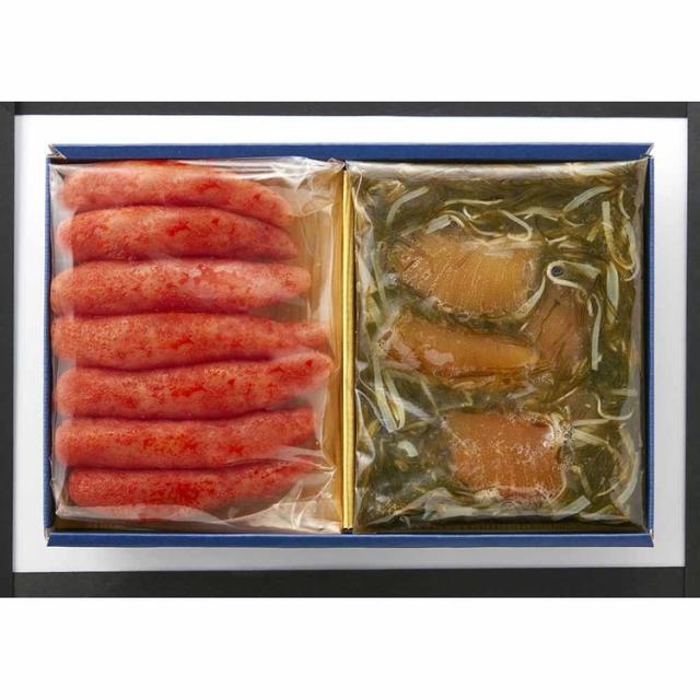 ギフト明太子数の子博多松前【倉庫登録】無着色辛子明太子・数の子松前セット