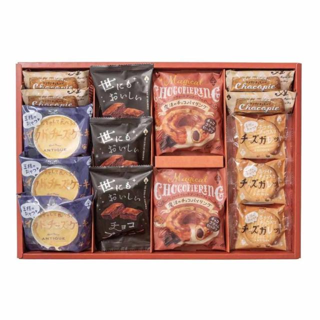 ギフトスイーツ焼菓子アンティークパイガレットブラウニーチーズケーキチョコ【倉庫登録】魔法のベイクドスイーツBOX15個