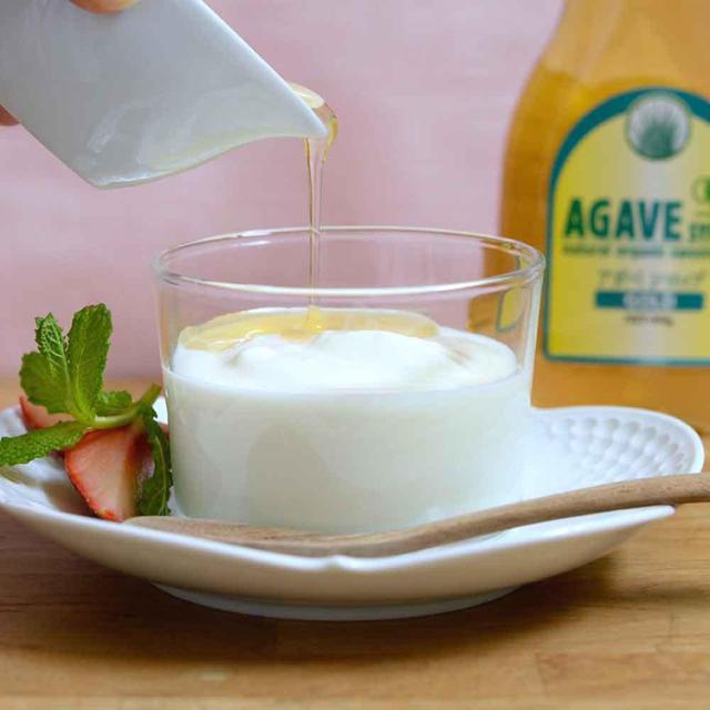 アガベシロップオーガニック低GI食品有機JAS認証取得プラントベース添加物不使用アレルギーフリーコンタミネーションフリー有機ブルーアガベシロップ鮮]【6個】有機アガベシロップ330gGOLDALMATERRA 