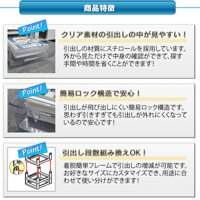 オフィスチェスト　OCE-S700R(超浅型引出し7段)　ライトグレー