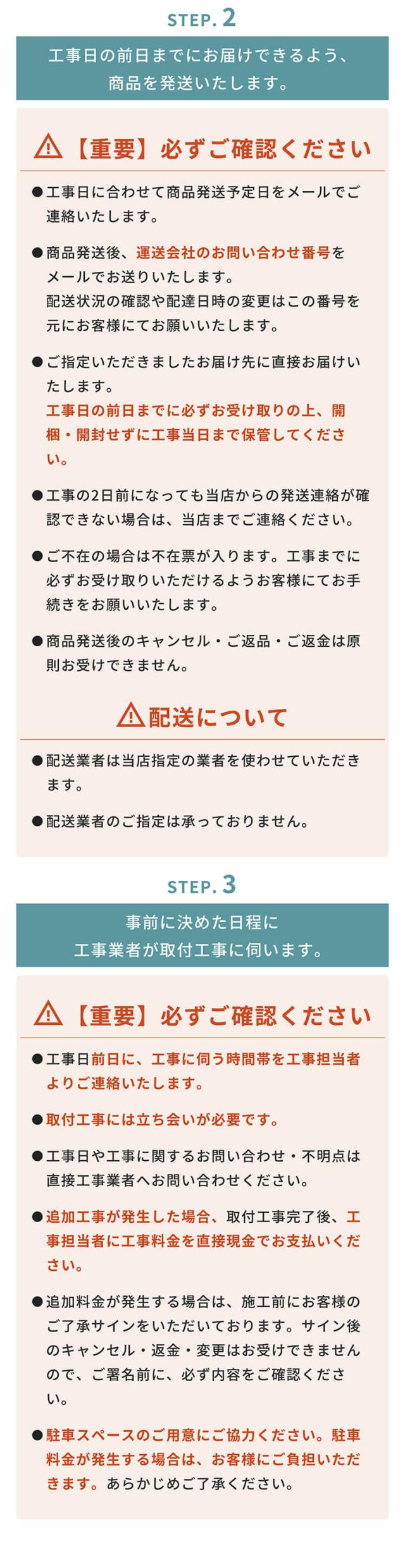 ステップ2、3