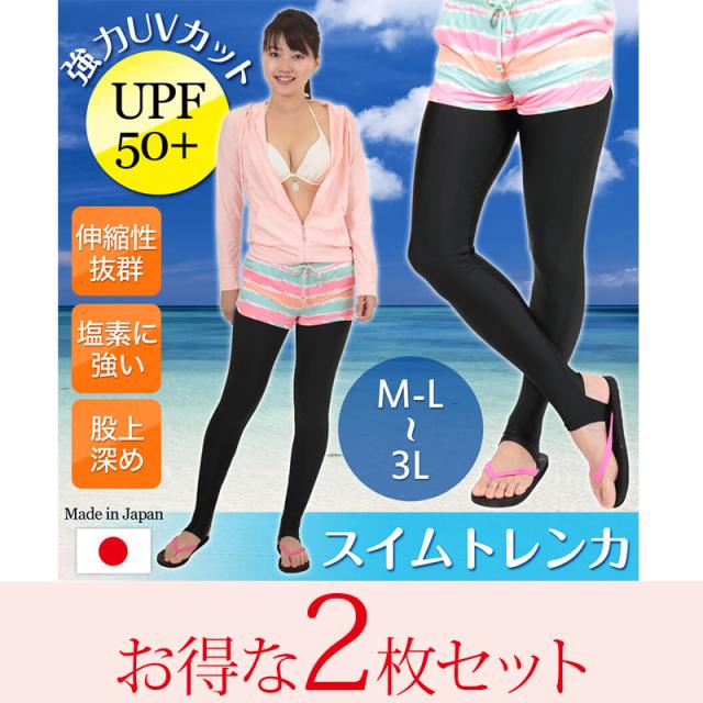スイムトレンカ スポーツ インナー 2枚セット M-L〜3L