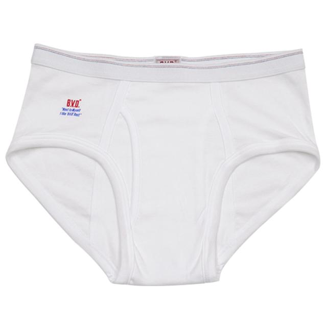 BVD メンズ ブリーフ セミビキニ 綿100% 前開き 9枚セット S〜L