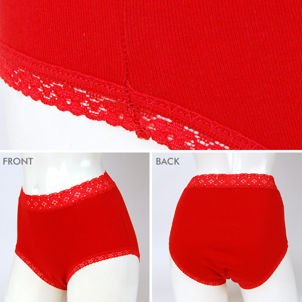 赤いパワー 天レースショーツ 2枚組×4セット M〜LL (在庫限り)