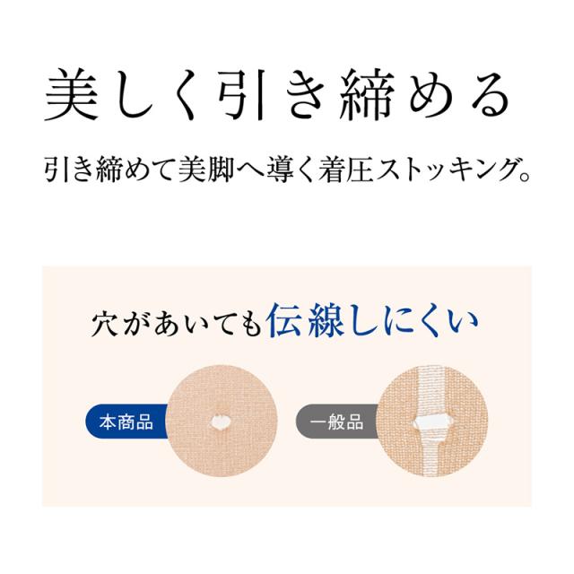 グンゼ サブリナ 着圧ストッキング 足首13hPa レディース S-M〜L-LL