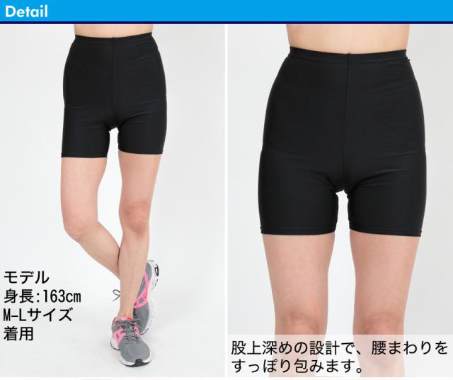 スパッツ 3分丈 スポーツ インナー 3枚セット M-L〜3L(送料無料)