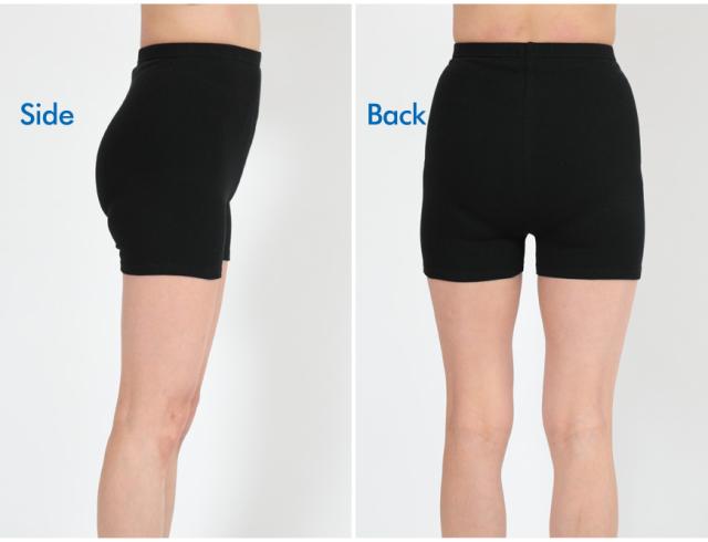 スパッツ 1分丈 綿 4枚セット M-L〜5L(送料無料)