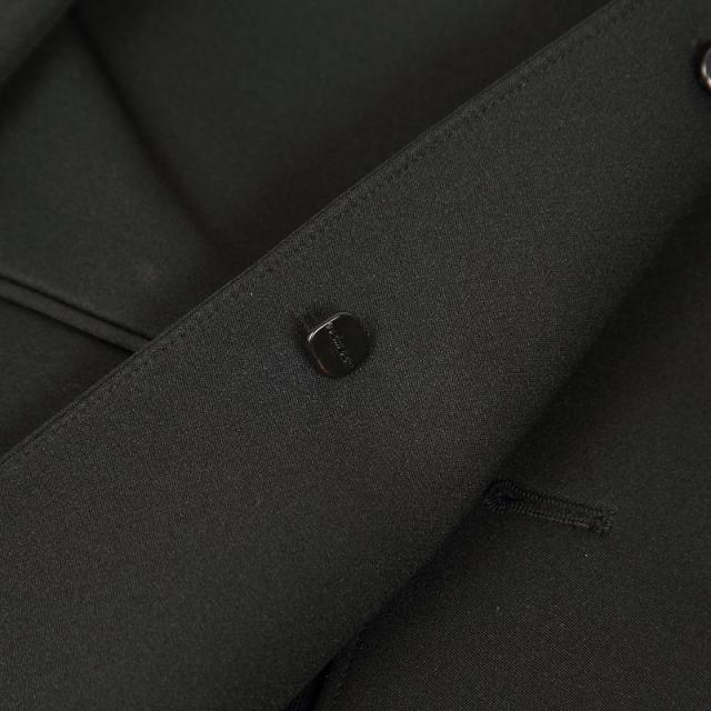 トンボ学生服 学生服 裏ボタン 黒プラスチック