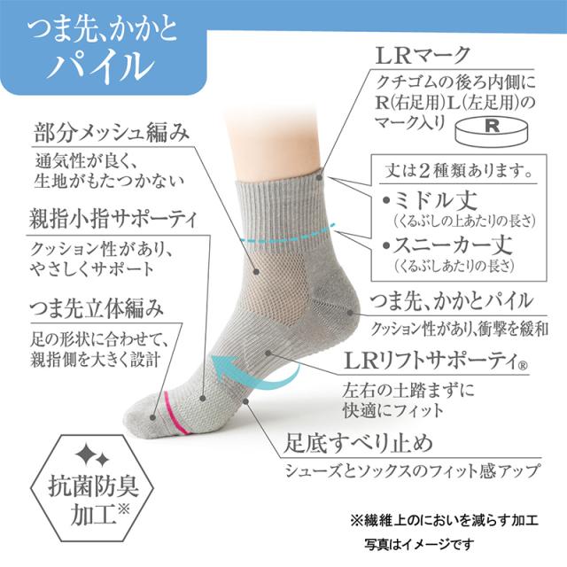 靴下 スポーツ ジム スポーツソックス ソックス 運動 スニーカー丈ソックス 23-25cm