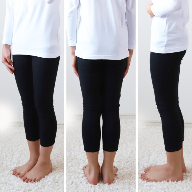 キッズ スパッツ レギンス 綿 10分丈 100cm〜160cm
