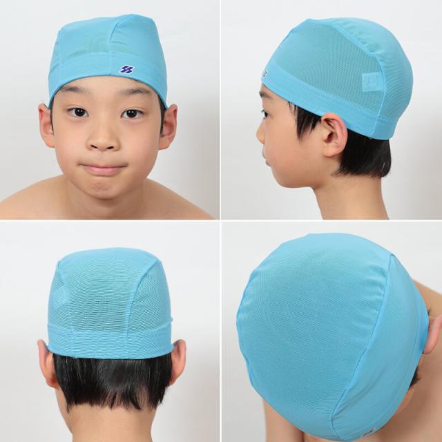 水泳帽 水泳帽子 小学生 キッズ 大きめ フリーサイズ・LL