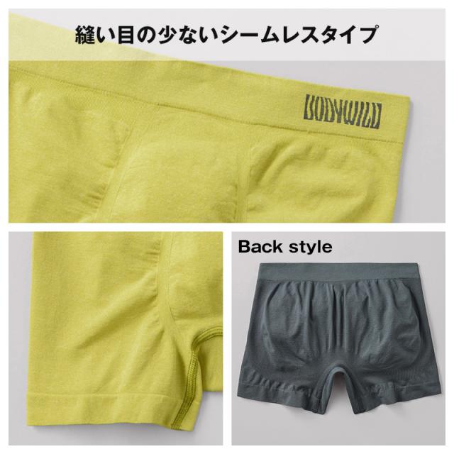 ボディワイルド ボクサーパンツ ボクサーパンツ メンズ 前閉じ M L LL