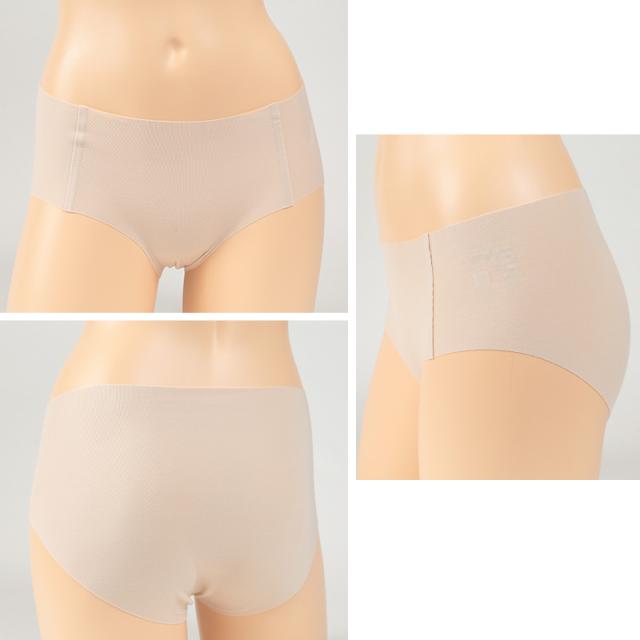 グンゼ キレイラボ ハーフショーツ 無縫製 はき込み浅め M〜LL