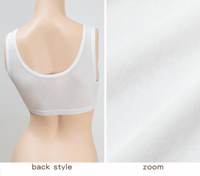 キッズ ブラジャー 綿100% ハーフトップ ジュニア ブラ ノンワイヤー 子供 3枚セット 140cm〜165cm