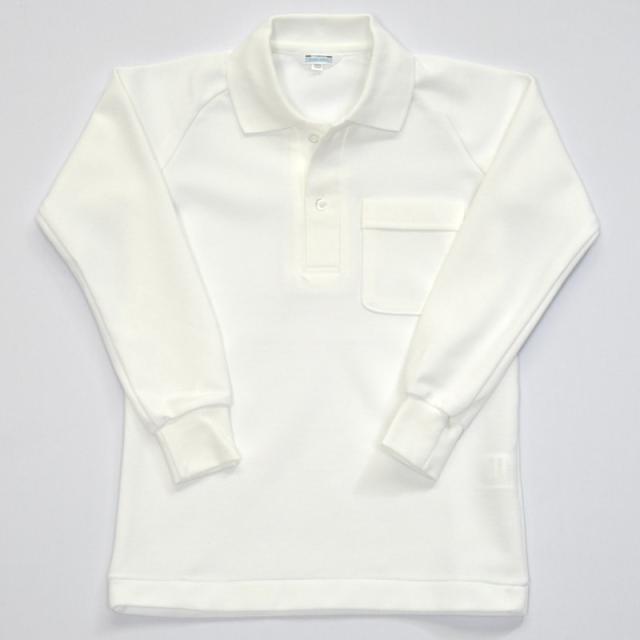 スクール ポロシャツ 男子用 長袖 小学生 制服 トンボ 学生服 110cmA〜160cmA (取寄せ)